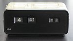 Braun Rolling Numbers Alarm Clock