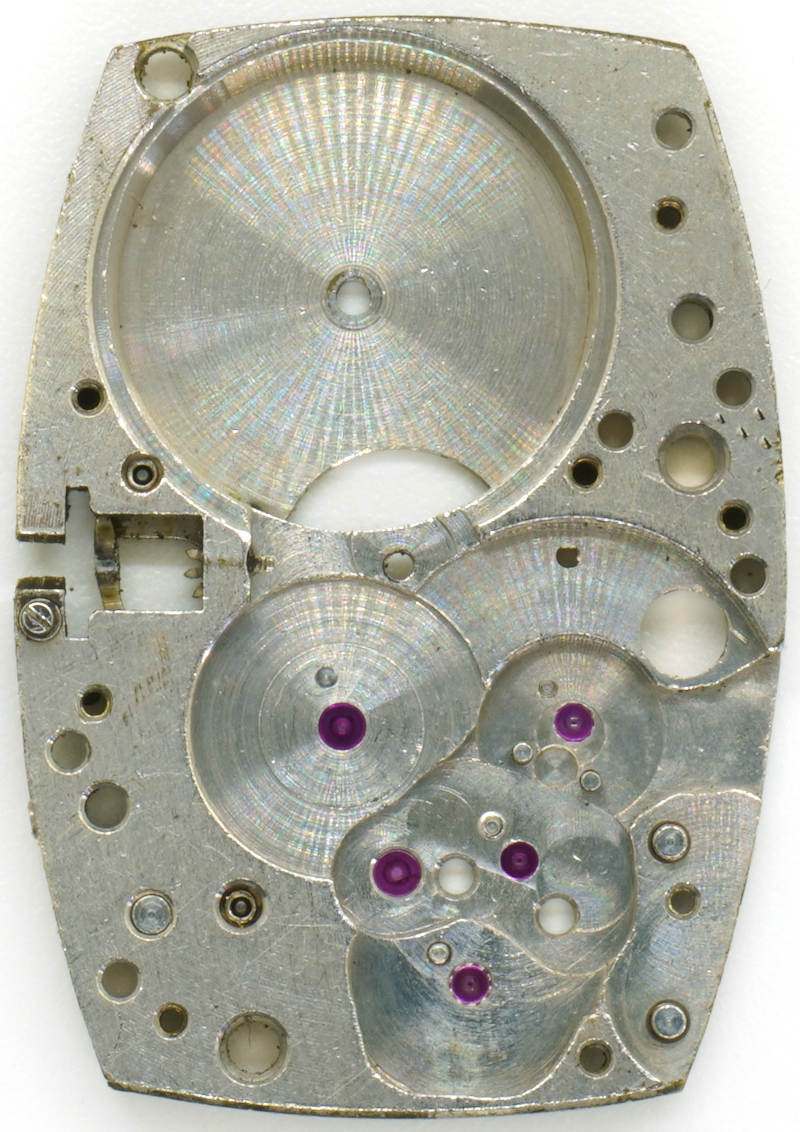 base plate Bulova 7 AA: base plate