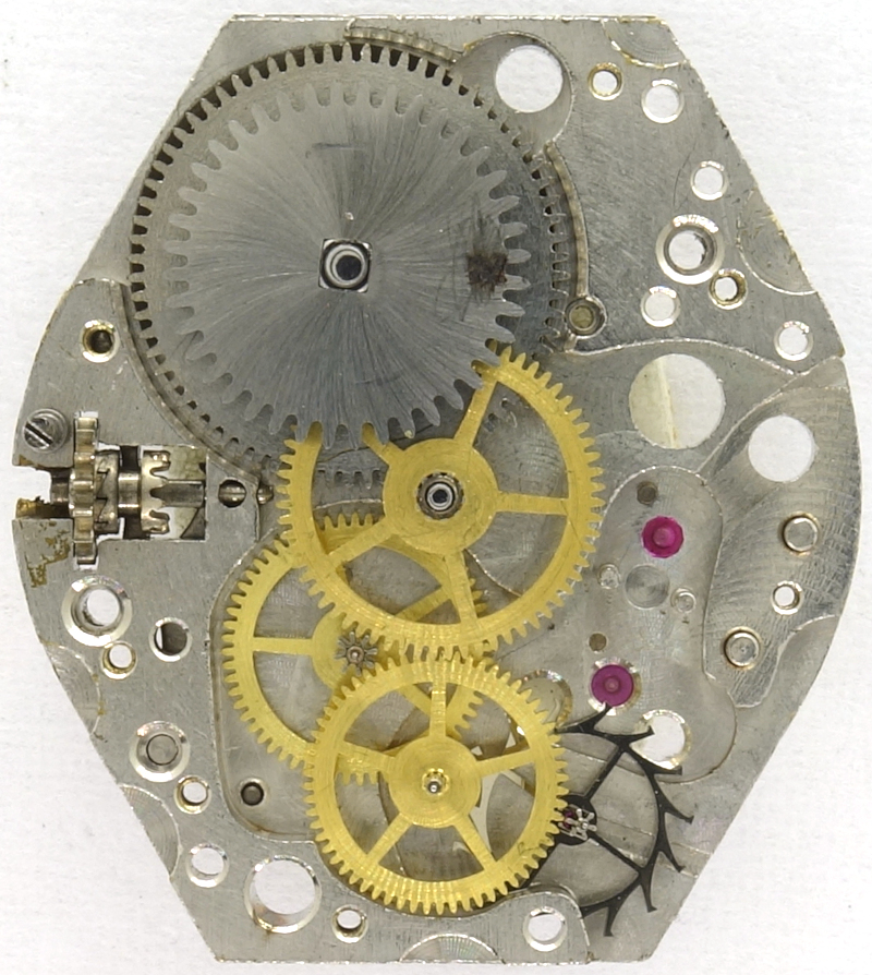 gear train Bulova 8 AC: gear train