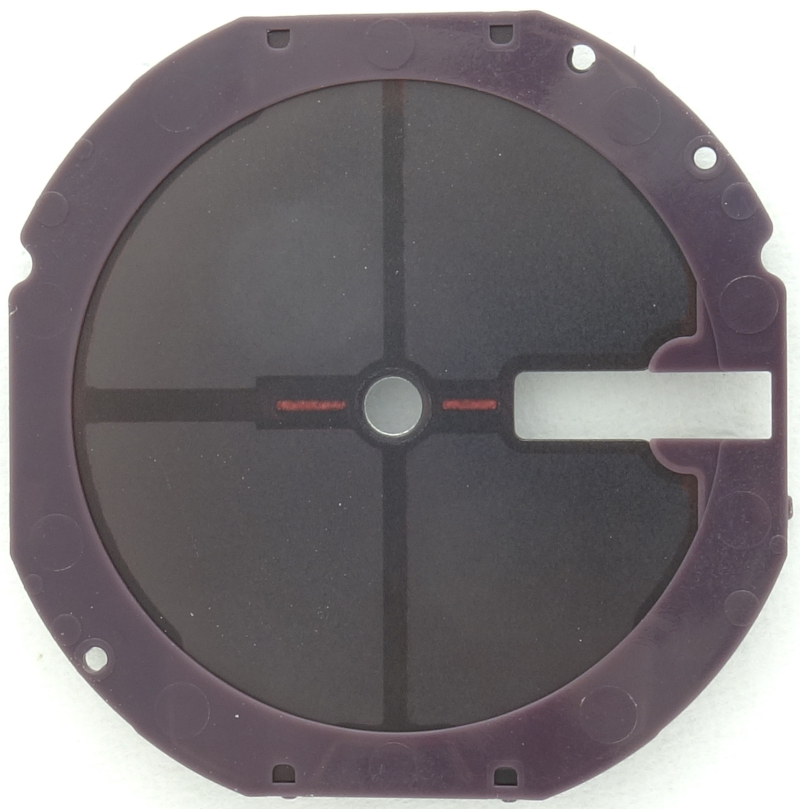 solar module, top view Citizen E101M: solar module, top view
