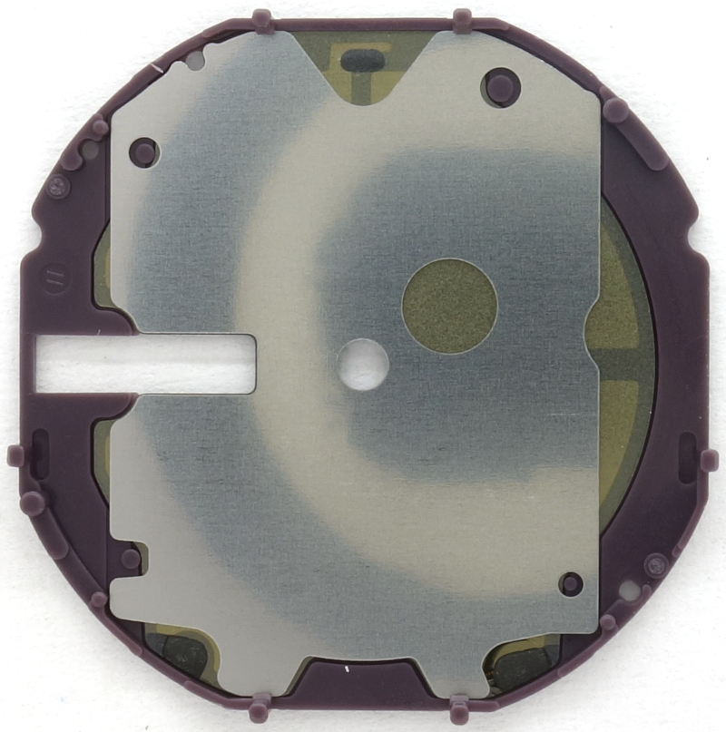 solar module, bottom view Citizen E101M: solar module, bottom view