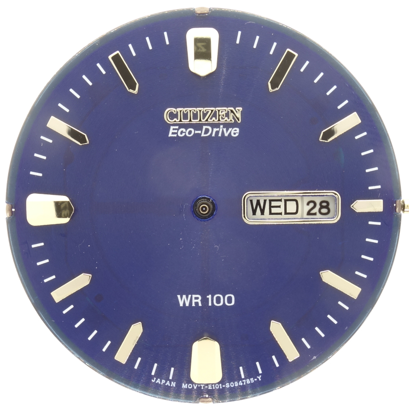 movement with dial Citizen E101M: movement with dial