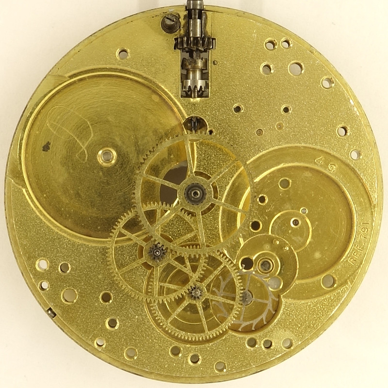 gear train Cyma 791: gear train