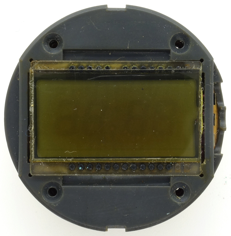 Exterior of the LCD display Elektronika 3049: Exterior of the LCD display
