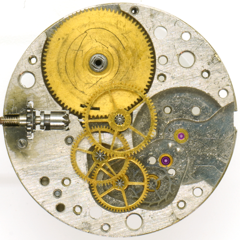 gear train Elgin 524: gear train