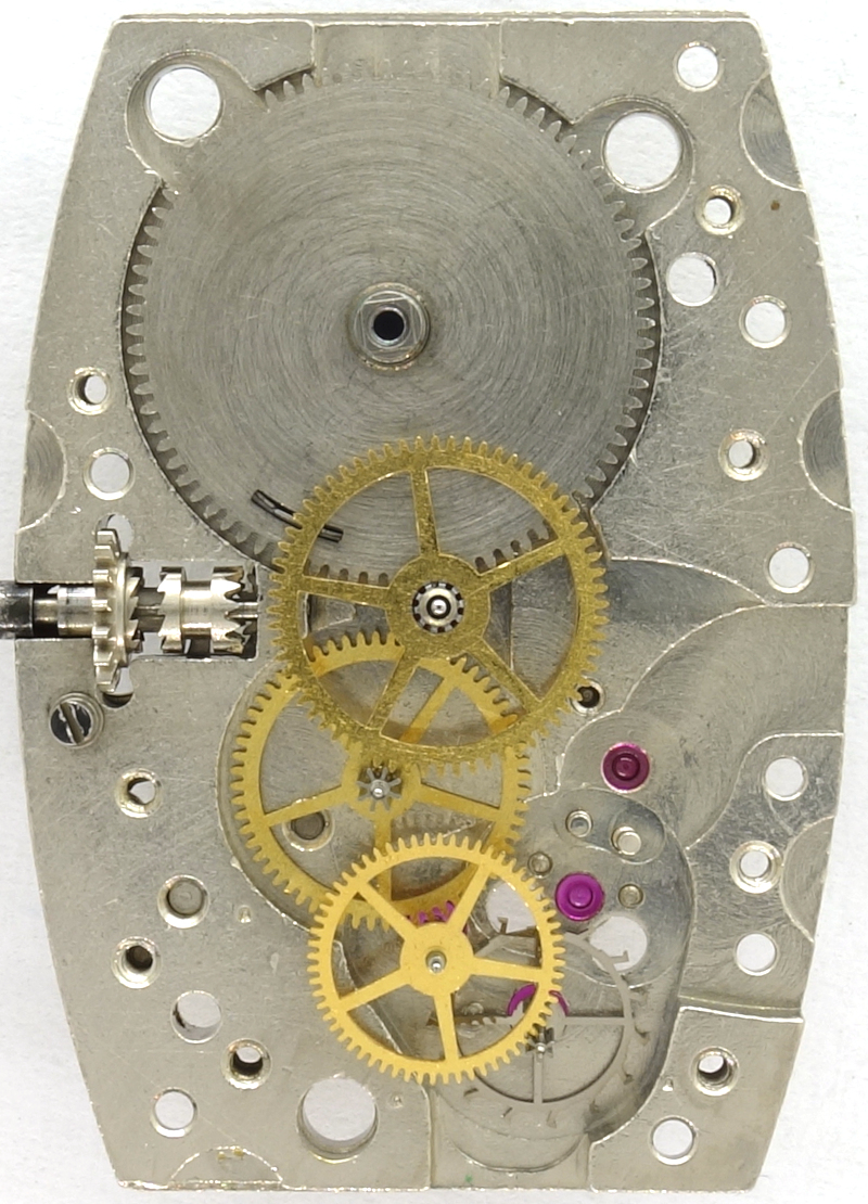 gear train Elgin 670: gear train