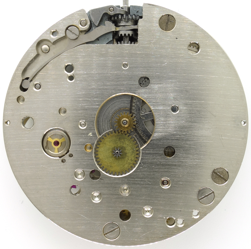 Junghans J24: Dial side Junghans J24: Junghans J24: Dial side