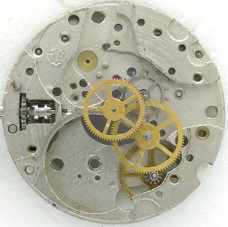 gear train Luch 1814: gear train