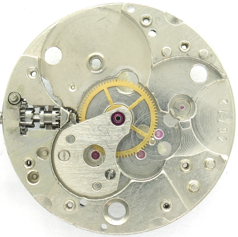 base plate with minute wheel Raketa 2609A: base plate with minute wheel