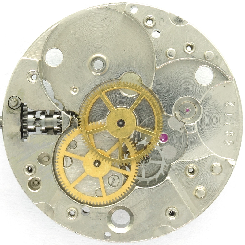gear train Raketa 2609A: gear train