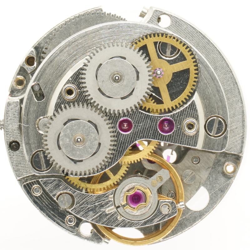 selfwinding gear train Ricoh 259: selfwinding gear train