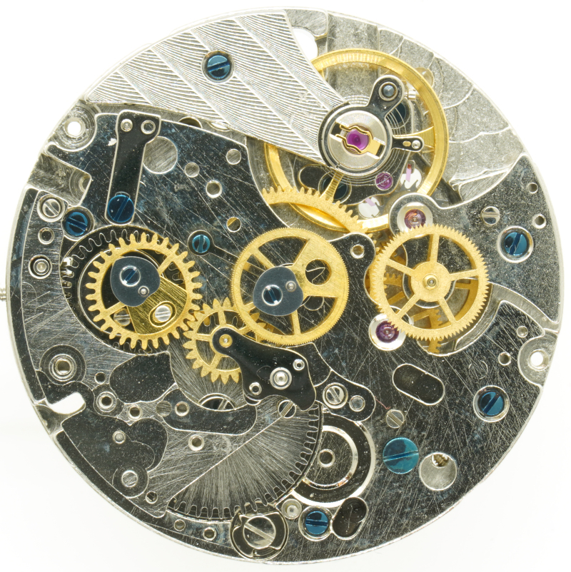 open chronograph mechanism Sea-Gull ST1902: open chronograph mechanism