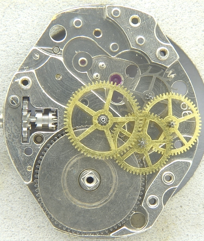 gear train Seiko 2101: gear train