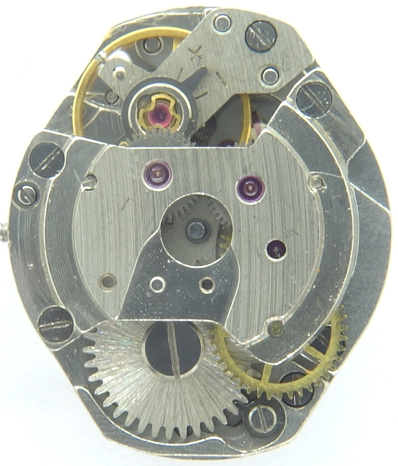 movement without oscillating weight Seiko 2101: movement without oscillating weight