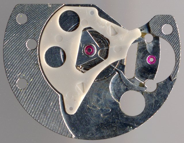 simple but genious selfwinding mechanism Seiko 6308A: simple but genious selfwinding mechanism