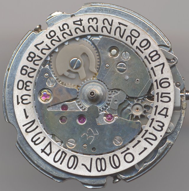 Seiko 6308A Zifferblattseite Seiko 6308A: Seiko 6308A Zifferblattseite