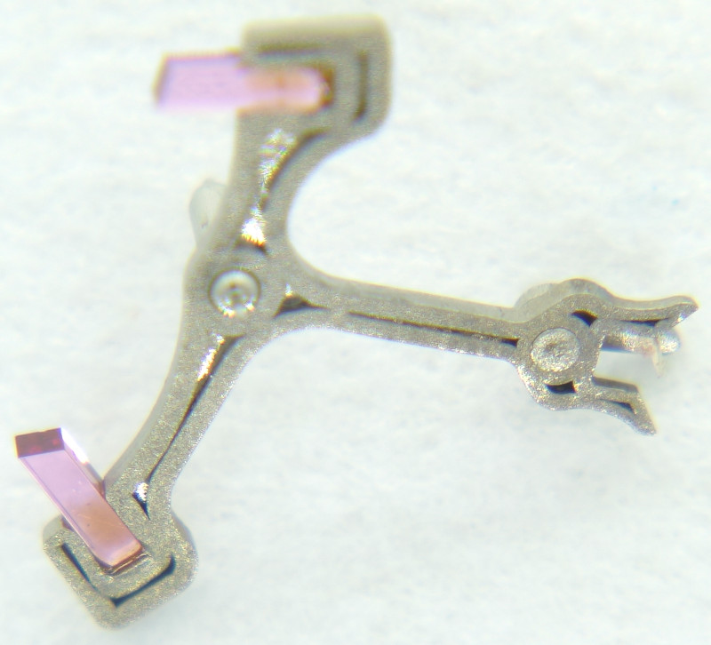 Detail: Lever Seiko 7009A: Detail: Lever