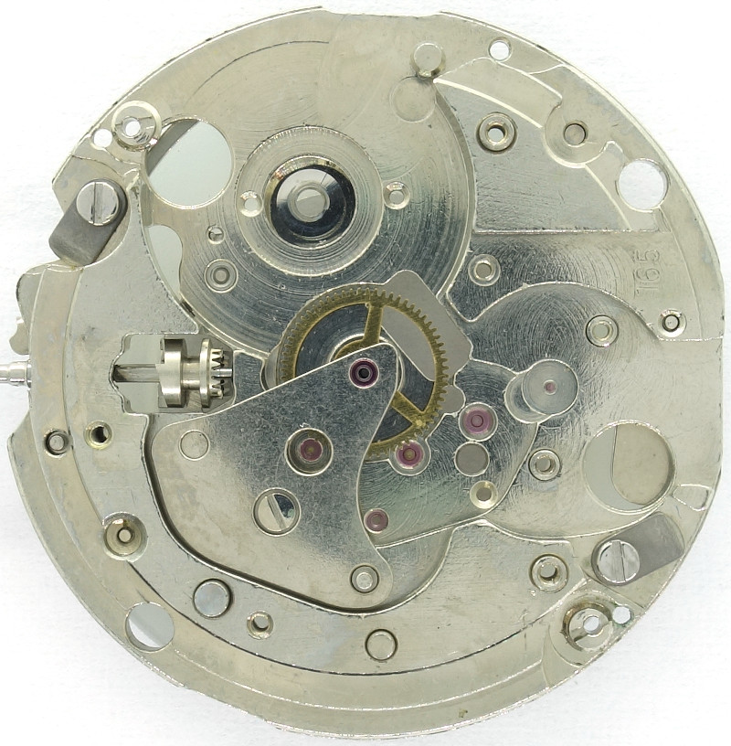 base plate with minute wheel Seiko 7009A: base plate with minute wheel