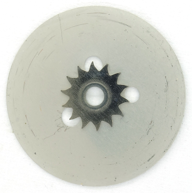 lower side weekday disc Seiko 7009A: lower side weekday disc