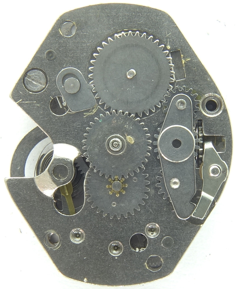 ratchet on the dial side Timex M23: ratchet on the dial side