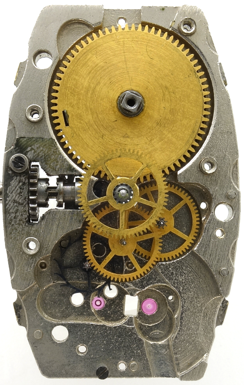 gear train Zaria 2602: gear train