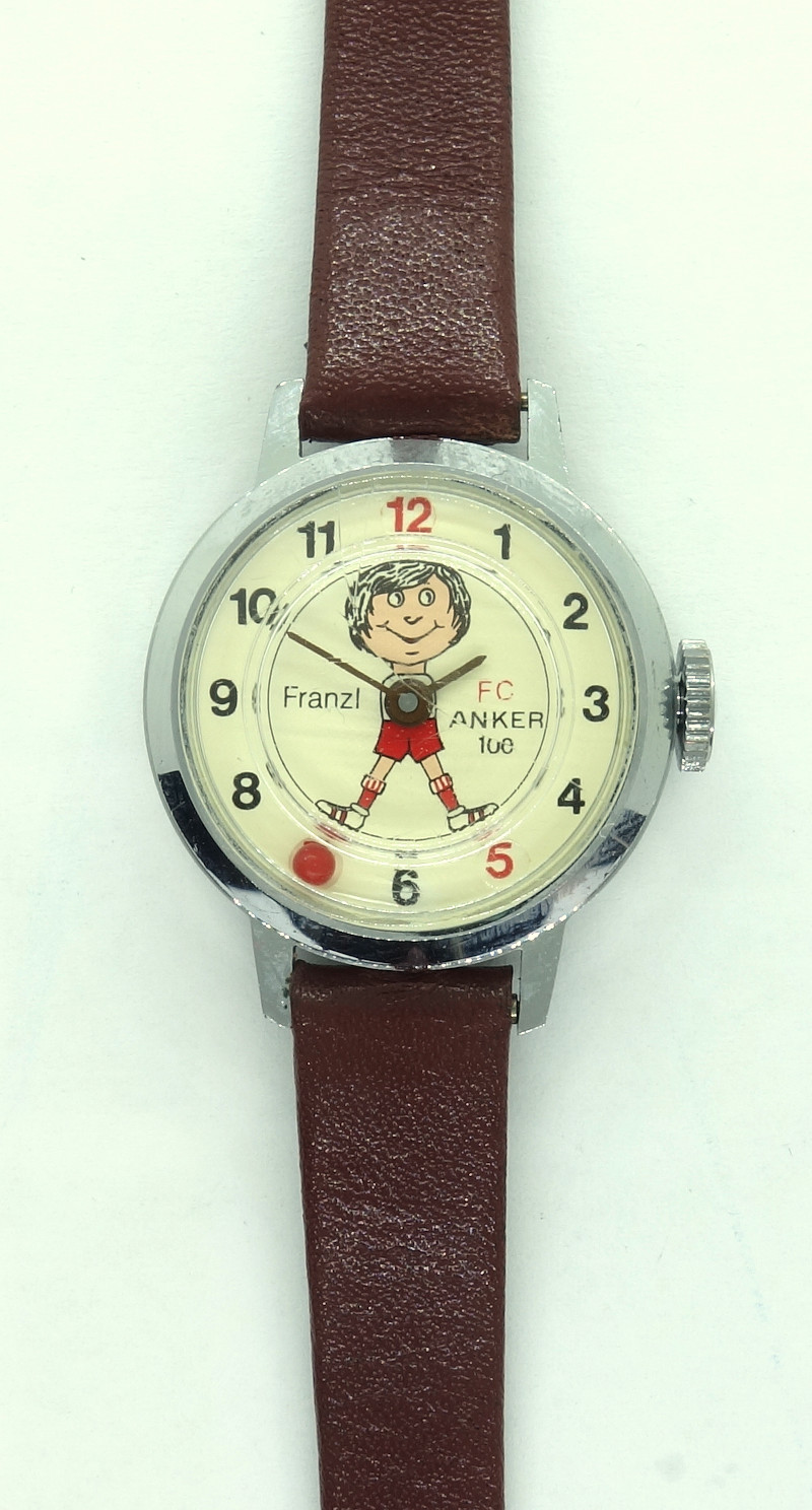 "FC Anker 100" character watch "Franzl" Eppler 17: "FC Anker 100" character watch "Franzl"