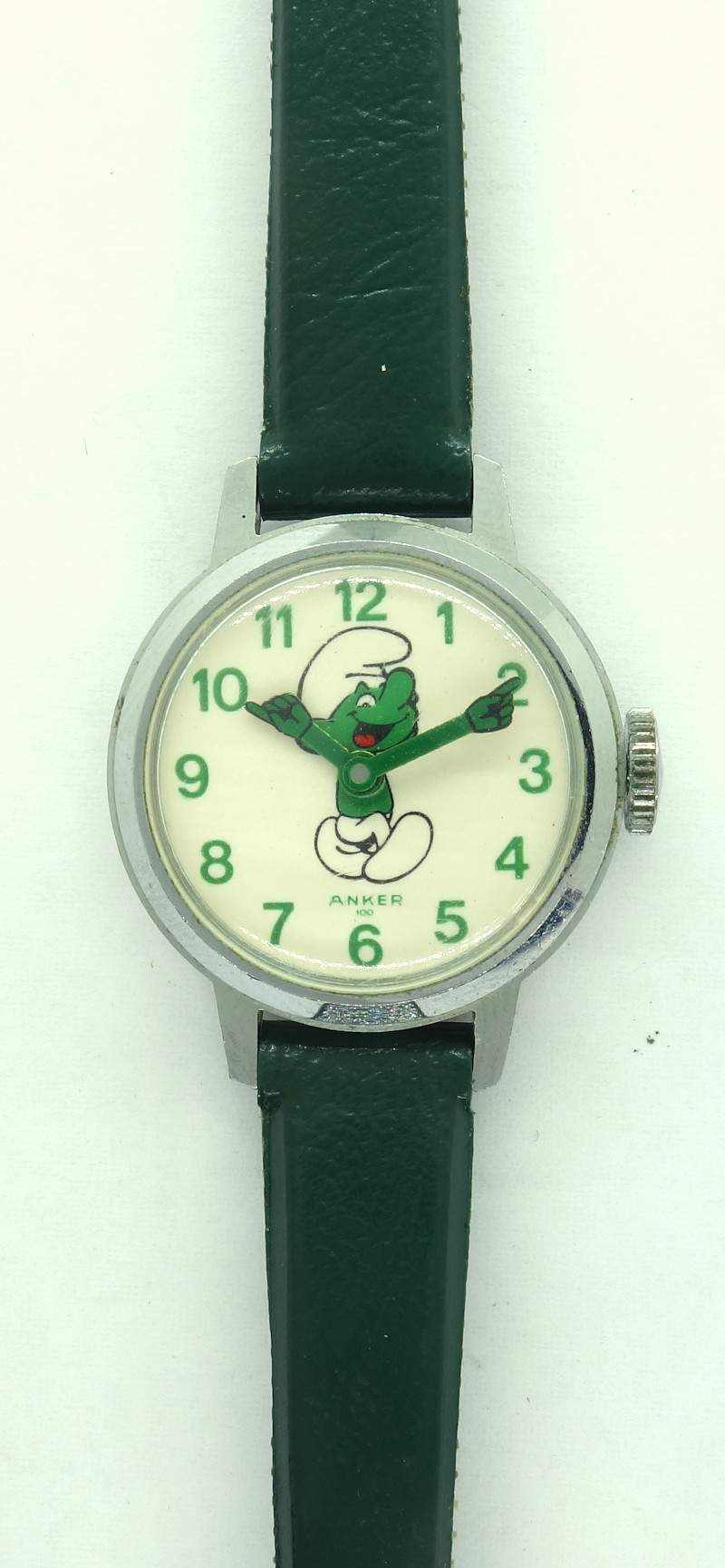 Anker 100 character watch "Smurf" (green) Eppler 17: Anker 100 character watch "Smurf" (green)