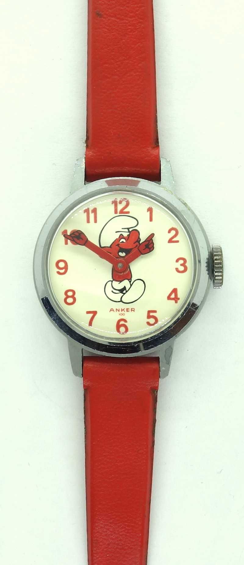 Anker 100 character watch "Smurf" (red) Eppler 17: Anker 100 character watch "Smurf" (red)