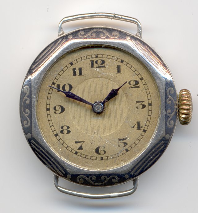 unmarked ladies' or gents watch (probably not with original movement) FHF 152: unmarked ladies' or gents watch (probably not with original movement)