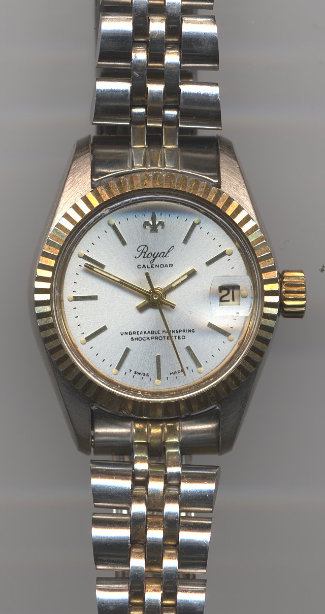 Royal Calendar ladies' watch Baumgartner 911: Royal Calendar ladies' watch