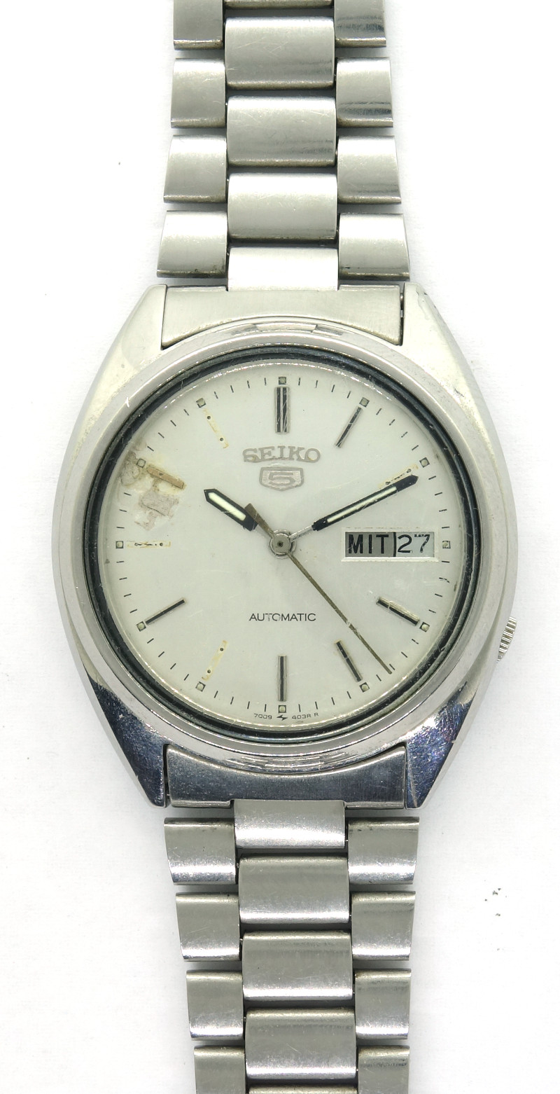 Seiko Automatic gents watch model 7009-3040 Seiko 7009A: Seiko Automatic gents watch model 7009-3040