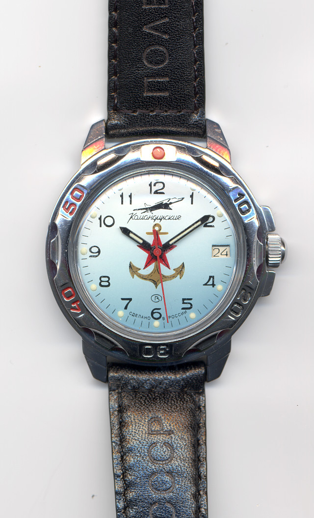 Wostok Kommandirski gents watch Wostok 2414A: Wostok Kommandirski gents watch